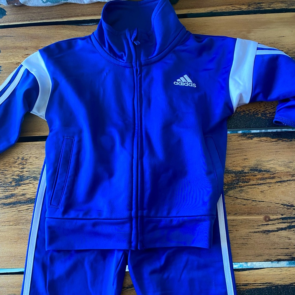 EXCELLENT QUALITY: Like NEW ADIDAS TRACK SUIT 12m